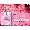 NIVEA NATURAL GLOW BOOSTER SHEET MASK WITH HYALURONIC ACID + VITAMIN C & E FOR ALL SKIN TYPES 1 SHEET